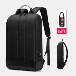 Elegante laptoprugzak - extra dun - waterdicht - met USB-oplaadpoortRugzakken