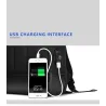 MochilasElegante mochila para portátil - extrafina - resistente al agua - con puerto de carga USB