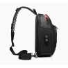Sac à bandoulière multifonction - sac à dos pour ordinateur portable 9,7" - avec port de chargement USB - étanche