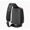 Multifunksjon crossbody bag - 9,7" bærbar ryggsekk - med USB-ladeport - vanntett