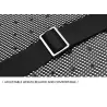 Multifunksjon crossbody bag - 9,7" bærbar ryggsekk - med USB-ladeport - vanntett