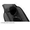 Multifunksjon crossbody bag - 9,7" bærbar ryggsekk - med USB-ladeport - vanntett