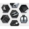 Fashionable shoulder laptop bag - backpack with USB charging port - waterproofBackpacks
