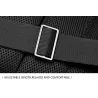 MochilasBandolera de moda - mochila para iPad de 9,7" - con puerto de carga USB - resistente al agua