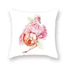 Pynteputetrekk - med rosa flamingo - 45 * 45cm