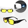 Óculos de leitura - lentes de visão noturna amarelas - com luz LED