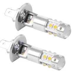Reflektor samochodowy - żarówka LED - 6000K - H1 - 80W - 2 sztukiH1