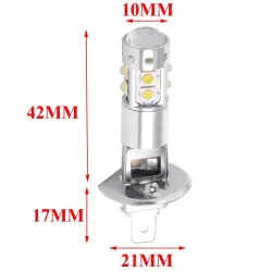 Billykt - LED-pære - 6000K - H1 - 80W - 2 stk.