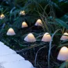 Solar strenglys - LED - med pinner - vanntett - soppformet