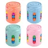 Cubo con perline colorate - giocattolo antistress