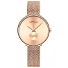 CRRJU - fashionable luxury watch - with mesh bracelet - waterproofWatches