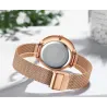 CRRJU - fashionable luxury watch - with mesh bracelet - waterproofWatches