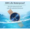 CRRJU - montre de luxe à la mode - avec bracelet en maille - étanche
