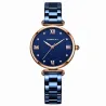 CRRJU - montre de luxe à la mode - Quartz - étanche - acier inoxydable