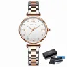 CRRJU - moteriktig luksusklokke - Quartz - vanntett - rustfritt stål