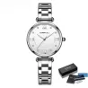 CRRJU - montre de luxe à la mode - Quartz - étanche - acier inoxydable
