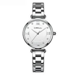CRRJU - fashionable luxury watch - Quartz - waterproof - stainless steelWatches