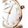 CRRJU - montre de luxe à la mode - Quartz - étanche - acier inoxydable
