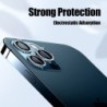 Diamant kameralinsebeskytter - glitter metallring - for iPhone