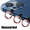 Diamond Kameraobjektivschutz – glitzernder Metallring – für iPhone
