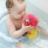 Jouet de bain pour bébé - boule à induction électrique - avec lumière / musique