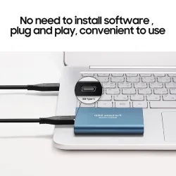 Mobil hårddisklagring - SSD - typ-C - USB 3.1 - aluminiumlegering - 500GB / 1TB / 2TB / 4TB / 6TB / 8TB