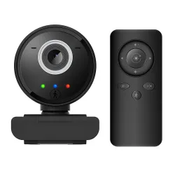 USB WebCam - mit Fernbedienung / Mikrofon - Smart Tracking - Autofokus - HD - 1080P