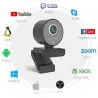 AI humanoid webcam - auto tracking - auto focus - with microphone - USB - 1080PComputers & Laptops