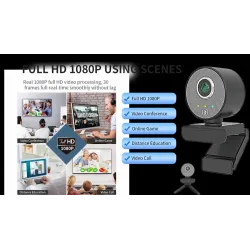 Computadora & LaptopCámara web humanoide AI - seguimiento automático - enfoque automático - con micrófono - USB - 1080P