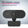 Full HD web camera - with microphone - adjustable - USBComputers & Laptops