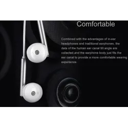 Écouteurs d'origine Huawei - casque avec microphone - jack 3,5 mm - MA115 / AM116 / MA116