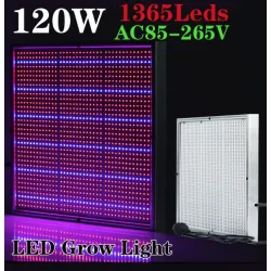 Lampa do uprawy roślin - panel hydroponiczny - 120W - 1365 LEDLampa Wzrostu
