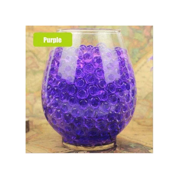 Kristalaarde hydrogel - kralen groeiend in het water - Orbiz - 100 stuksDecoratie