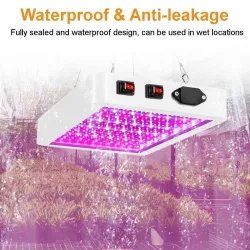 Plantodlingslampa - fullt spektrum - LED-ljus - vattentät - 5000W / 8000W