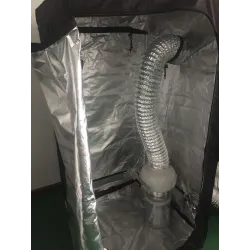 Centrifugalventilator / aktivt kul luftfilter - til LED plantevækstlys - 220V