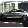 Side / top / roof stripes - car stickers - for Mercedes Benz 2-Door Coupe / 4-Door SedanStickers
