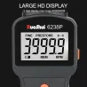 RuoShui - digitalt stroboskopomdrejningstæller - berøringsfrit - rotationshastighedsmåler - 40000 RPM