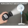 RuoShui - digital stroboskopvarvräknare - beröringsfri - rotationshastighetsmätare - 40000 RPM