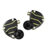 AuricularesQKZ ZXN - Auriculares de alta resolución - Auriculares intrauditivos con cable - Doble imán - 2 pines - 1DD