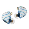 AuricularesQKZ ZXN - Auriculares de alta resolución - Auriculares intrauditivos con cable - Doble imán - 2 pines - 1DD