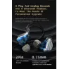 AuricularesQKZ ZXN - Auriculares de alta resolución - Auriculares intrauditivos con cable - Doble imán - 2 pines - 1DD
