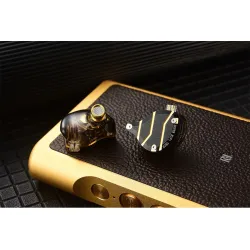 AuricularesQKZ ZXN - Auriculares de alta resolución - Auriculares intrauditivos con cable - Doble imán - 2 pines - 1DD
