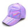 Rainbow baseballcaps - lakklær - hip-hop-stil