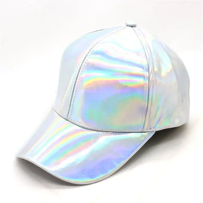 Rainbow baseballkeps - lack - hip-hop stil