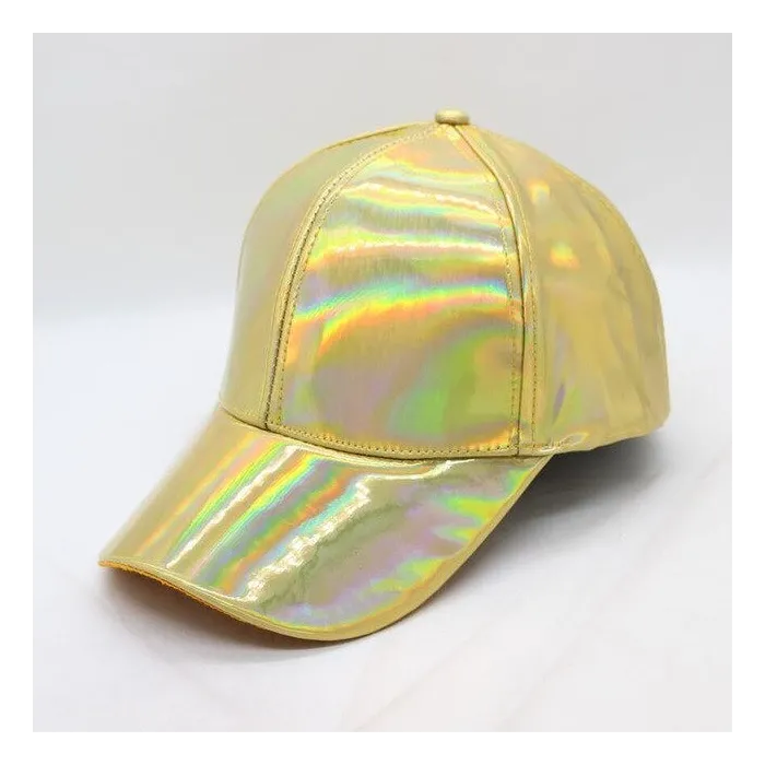 Rainbow baseballkeps - lack - hip-hop stil