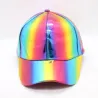 Rainbow baseballkeps - lack - hip-hop stil