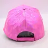 Rainbow baseball cap - patent leather - hip-hop styleHats & Caps