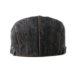 Classico berretto in denim - visiera a becco d'anatra