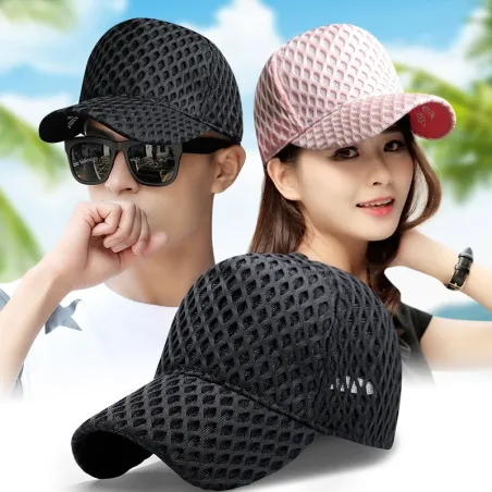 Mesh-Baseballcap - Hip-Hop-Stil - Unisex