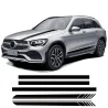 C63 stil - sido-/takränder - bilklistermärken - för Mercedes Benz GLC Class